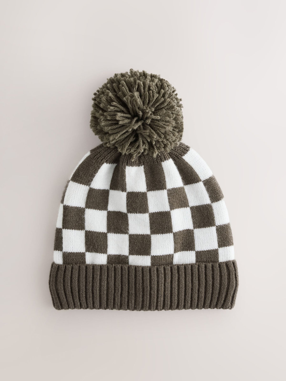 Green/Ecru Embroidered Pom Beanie (3mths-16yrs) - image 4