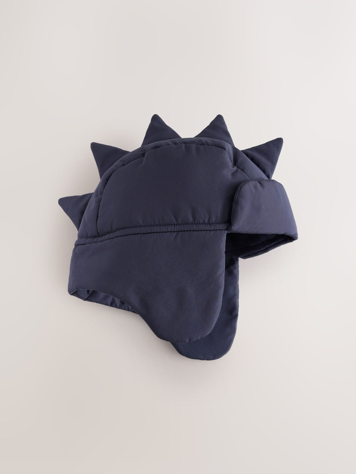 Navy Dino Novelty Lined Trapper Hat (3mths-6yrs) - image 1
