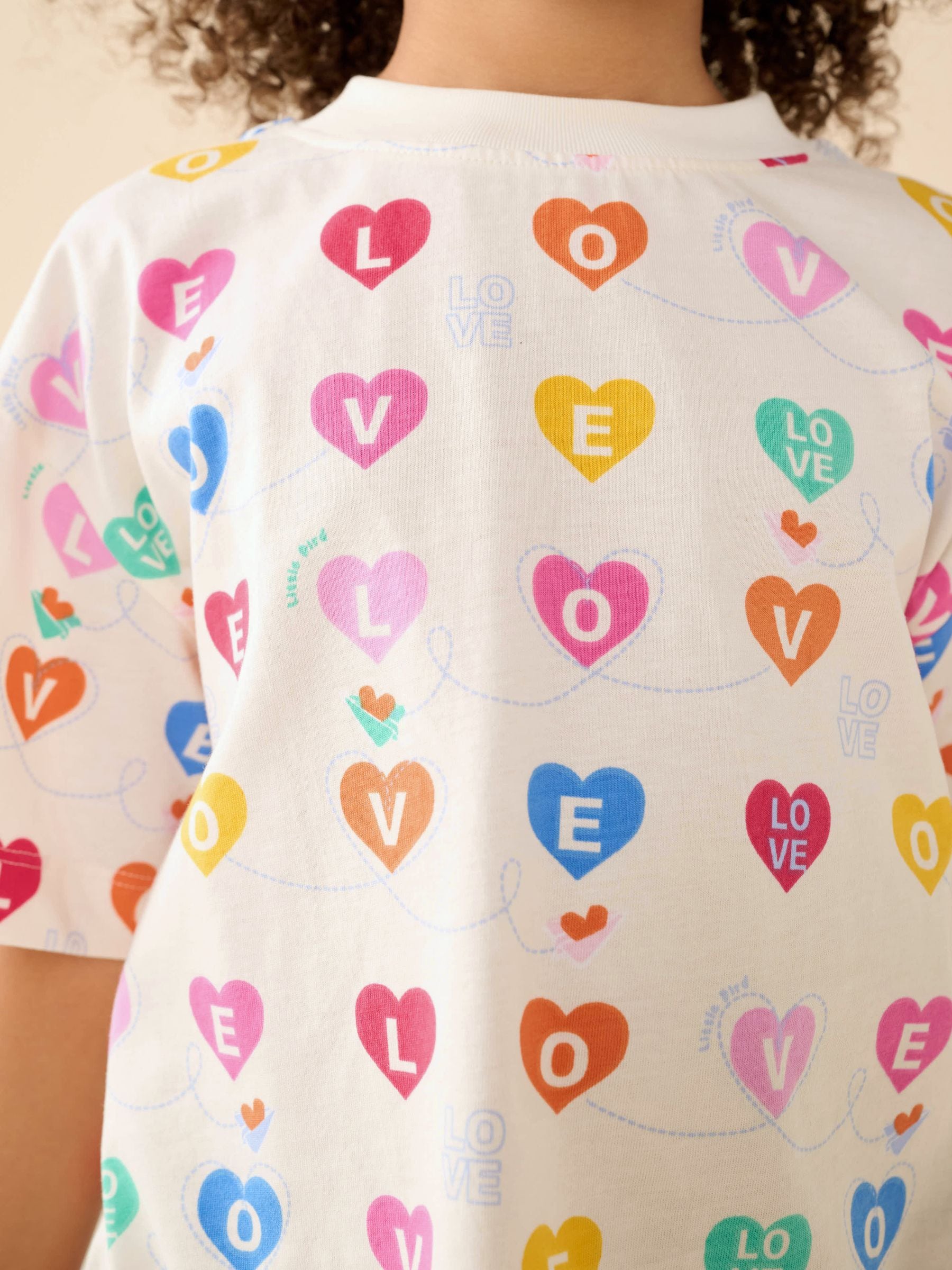 Dsiney Kidz - Little Bird by Jools Oliver Rainbow Slogan Boxy T-Shirt image 6