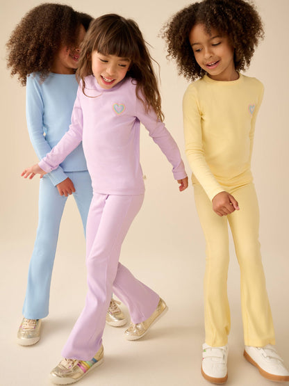 Dsiney Kidz - Little Bird by Jools Oliver Pastel Rainbow Ribbed Jersey Top 5 Packs image 4