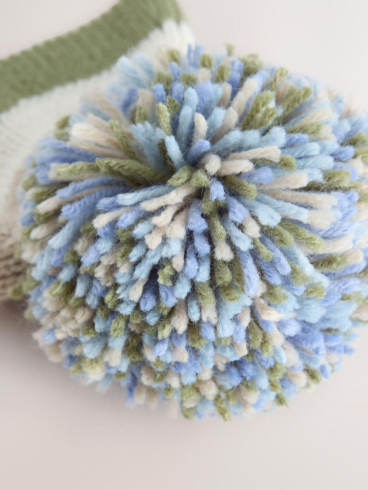 Multi Knitted Pom Hat (3mths-10yrs) - image 3