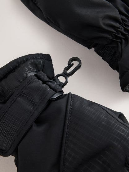 Dsiney Kidz - Black Ski Gloves (3-16yrs) image 2