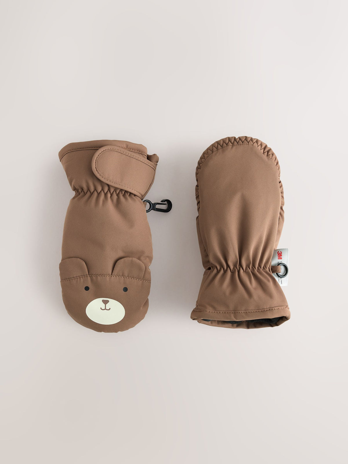 Brown Bear Ski Mitten Gloves (3mths-6yrs) - image 1