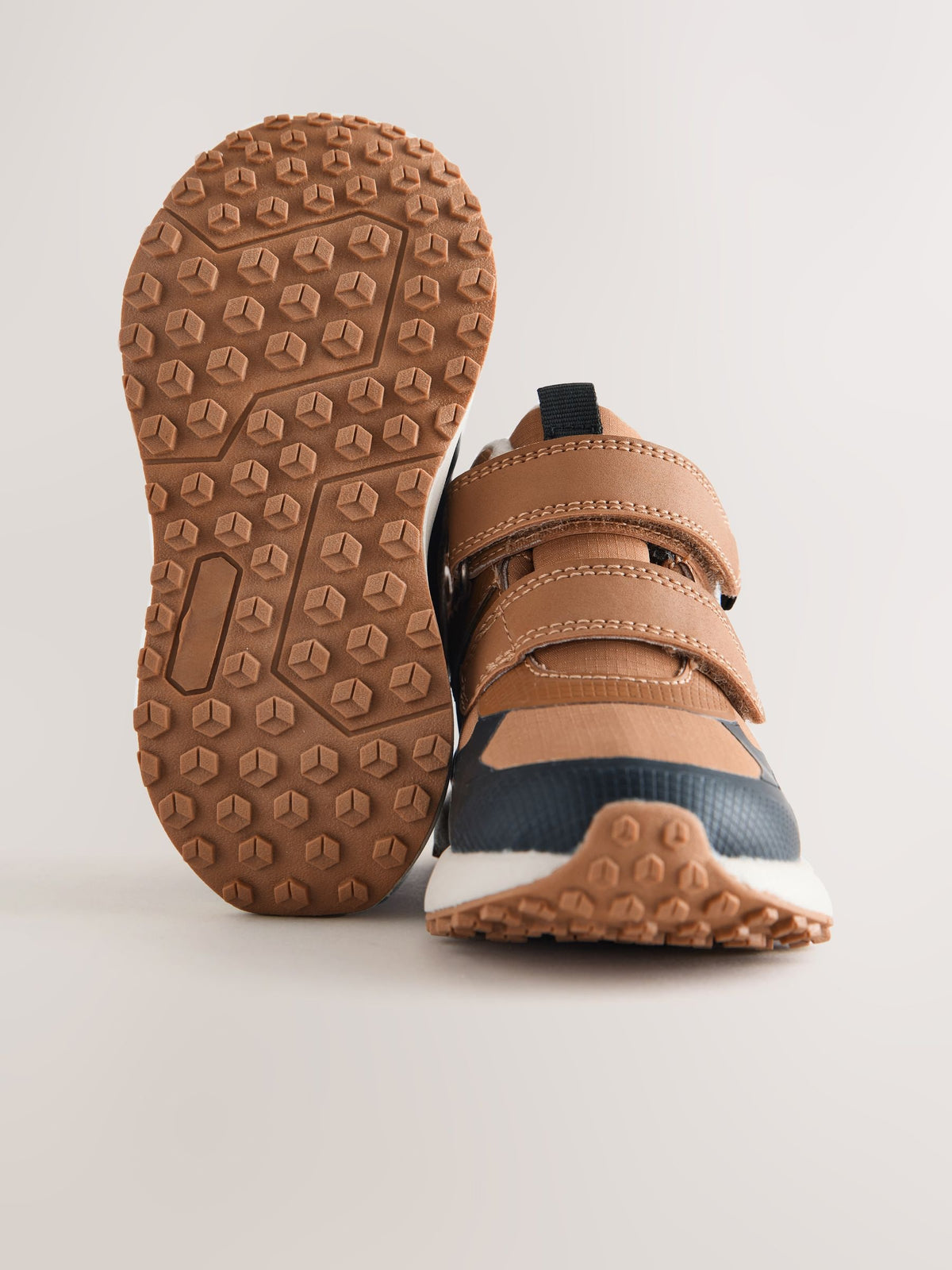 Dsiney Kidz - Tan Brown Standard Fit (F) Warm Lined Touch Fastening Walking Boots image 5