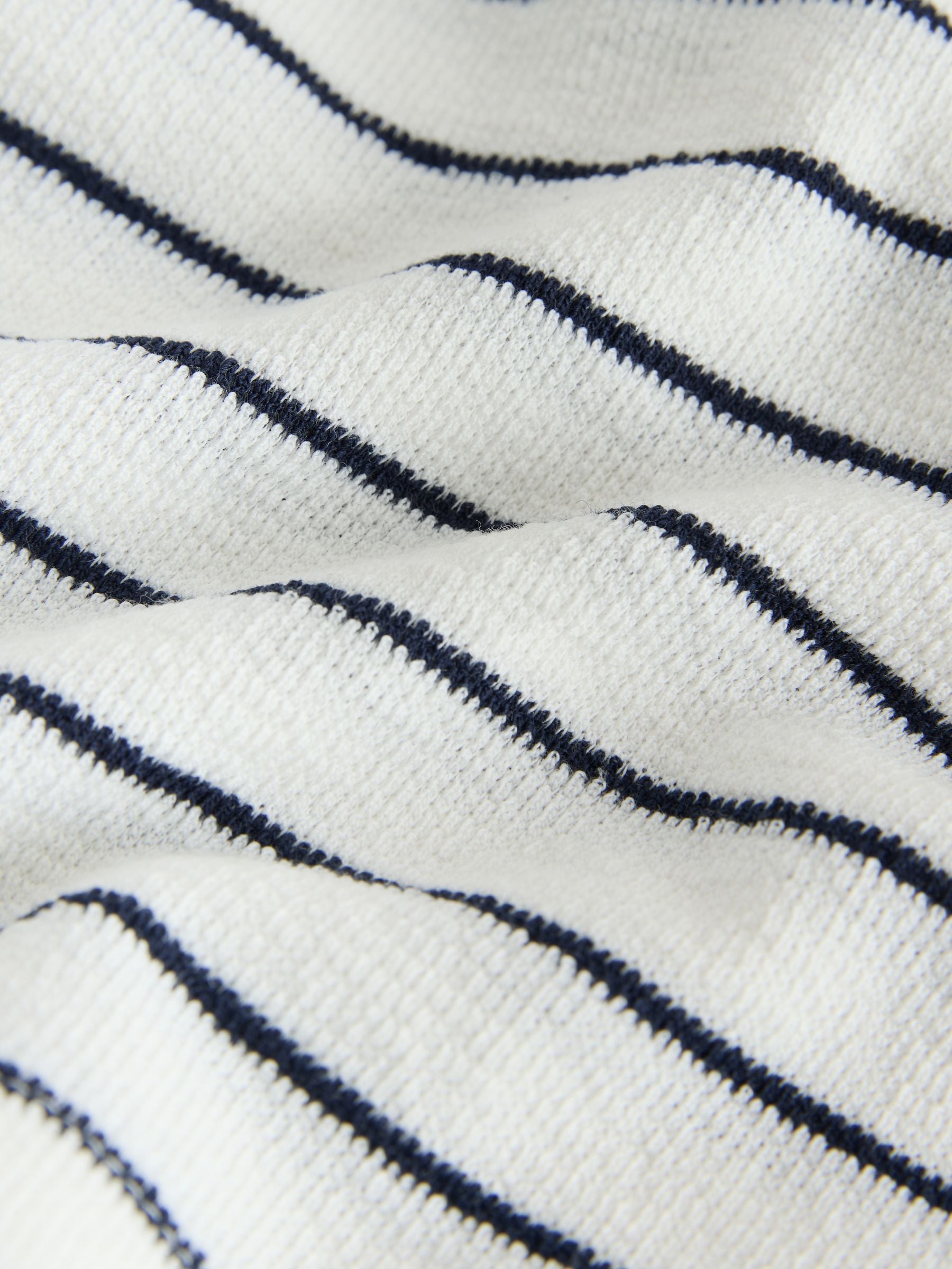 Dsiney Kidz - Navy/White Dog Embroidered Stripe Long Sleeve Henley Neck T-Shirt (3mths-7yrs) image 3