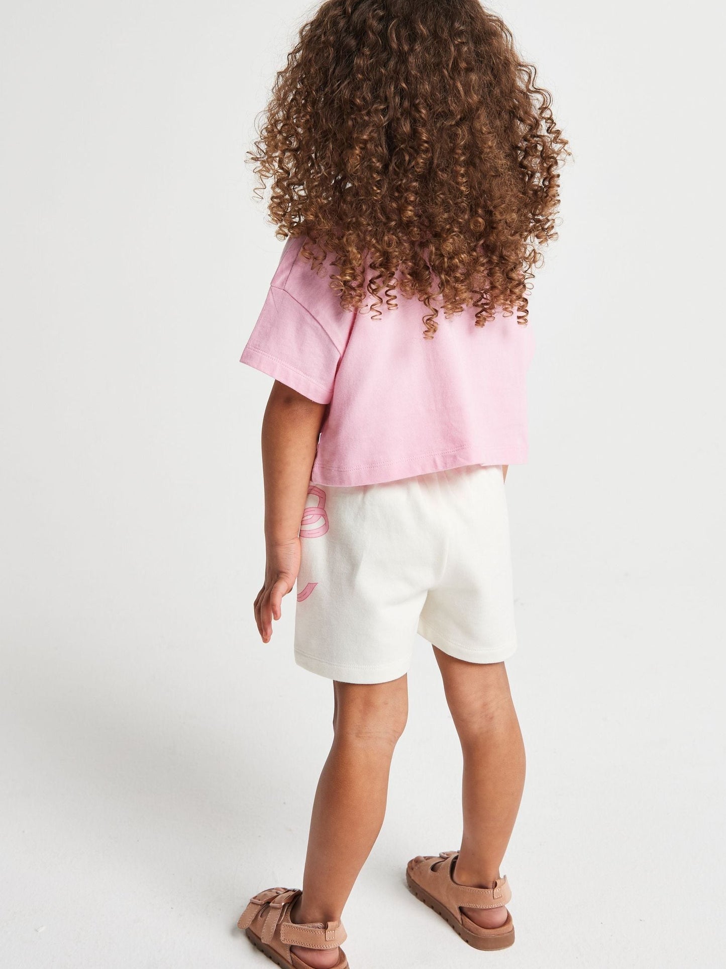 Brand Threads Pink Disney Princess T-Shirt & Shorts Set image 2