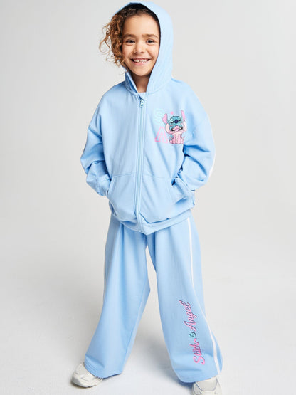 Brand Threads Blue Lilo & Stitch Joggers Set - image 1