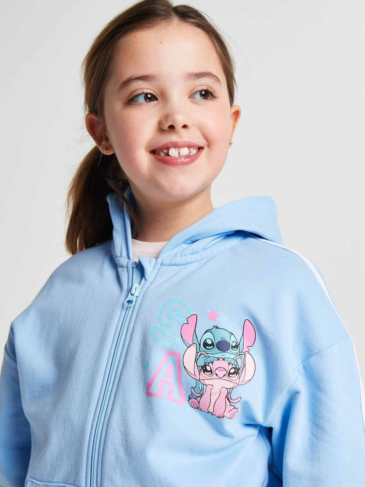 Brand Threads Blue Lilo & Stitch Joggers Set - image 3