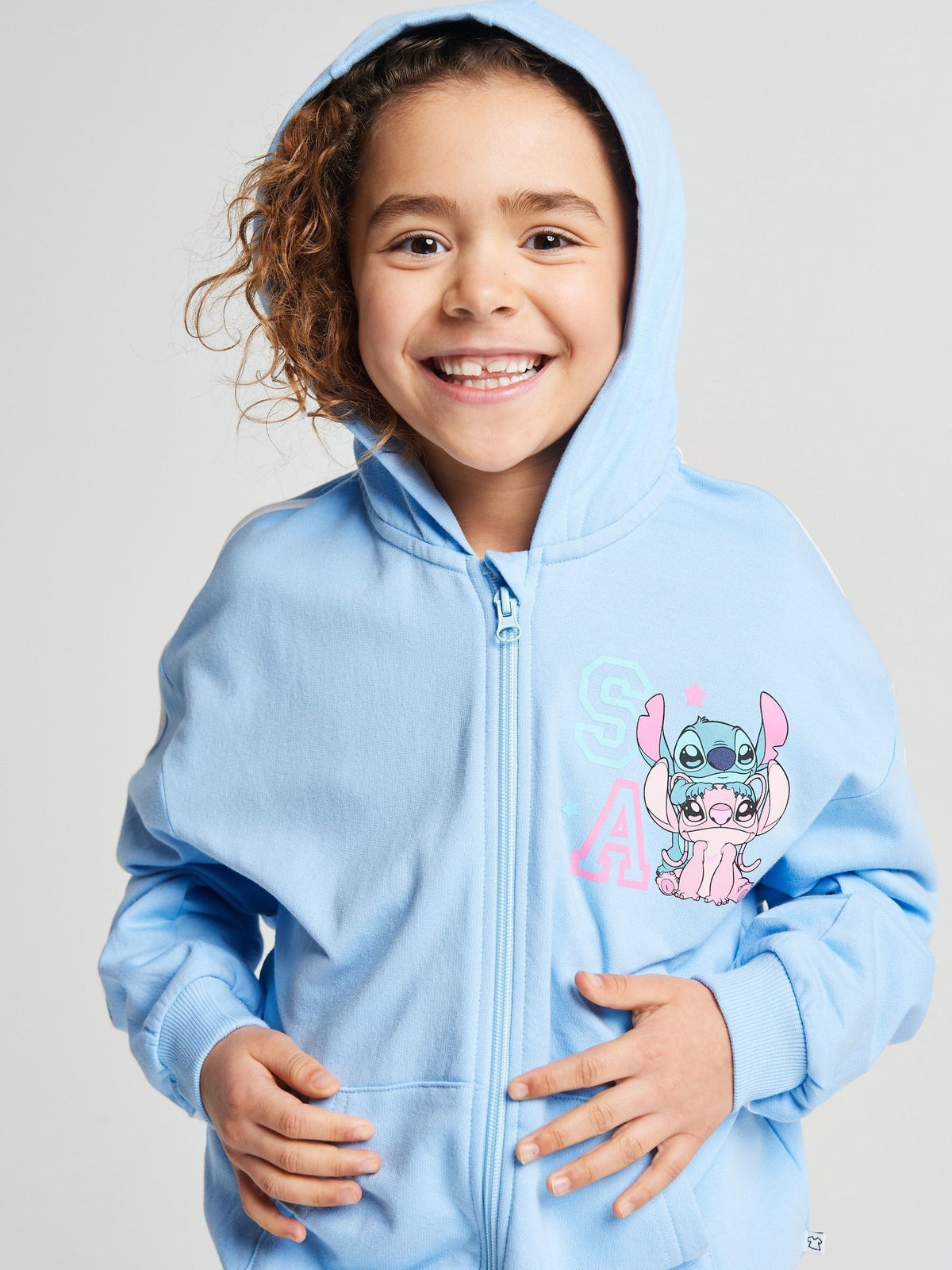 Brand Threads Blue Lilo & Stitch Joggers Set - image 4