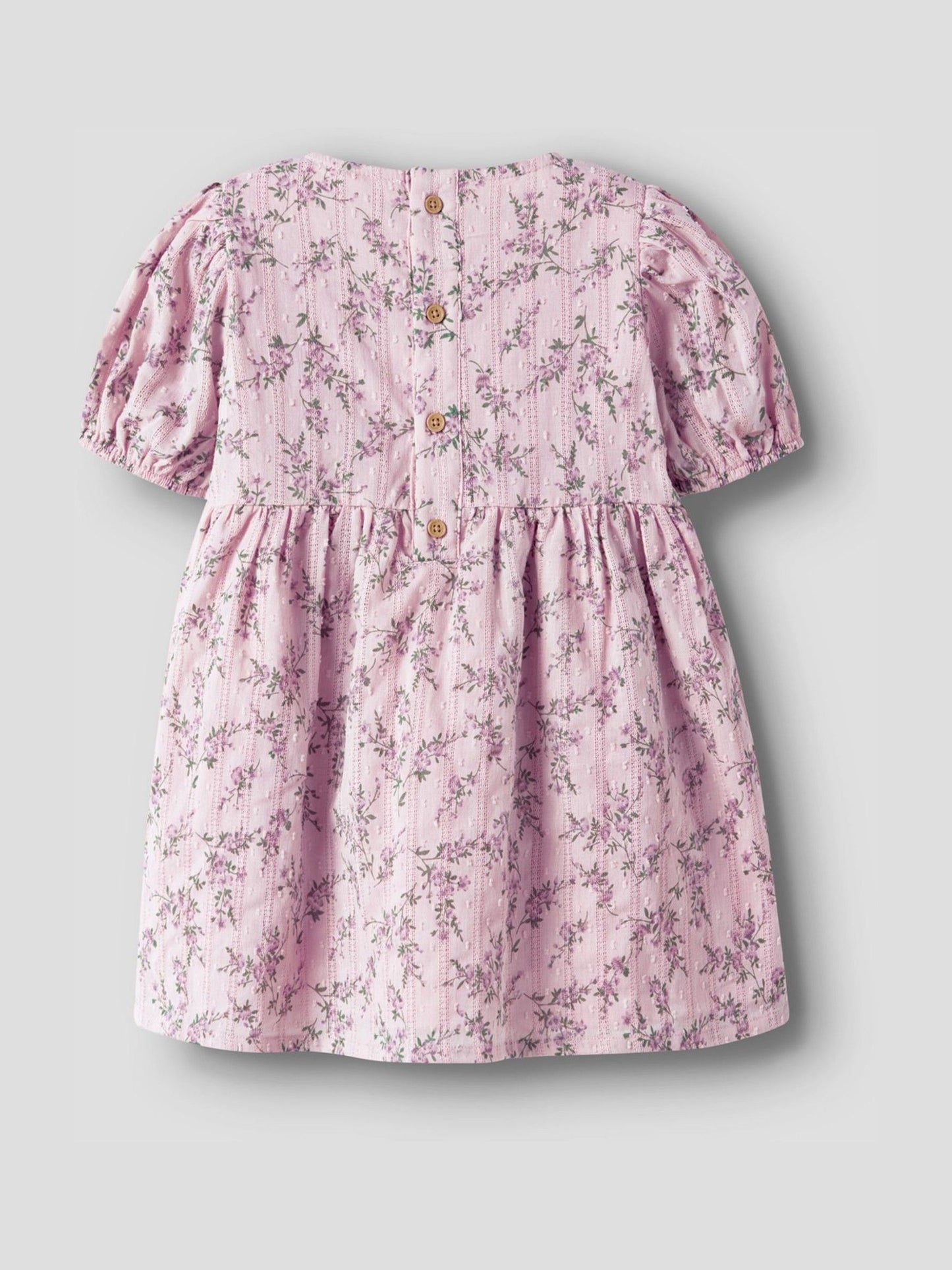 NAME IT Pink Floral Printed Smock Dress image 2