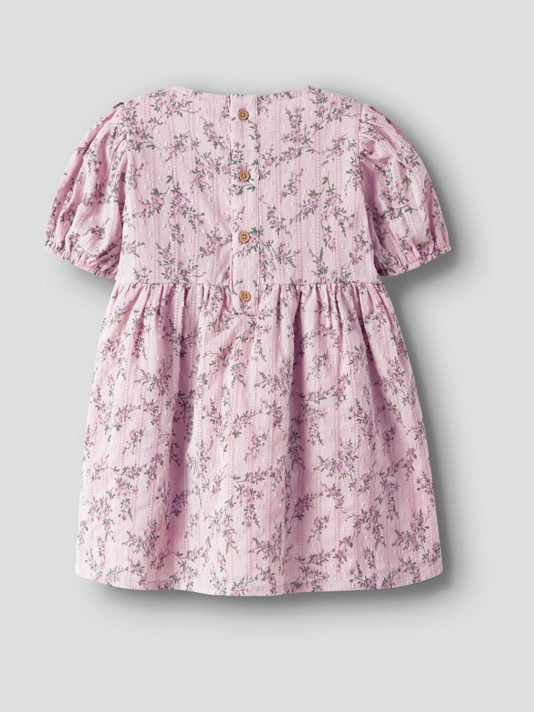 NAME IT Pink Floral Printed Smock Dress image 2