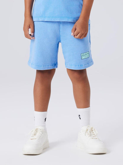 Dsiney Kidz - Name It Blue Short Sleeve Crew Neck T-Shirt and Shorts Set image 3