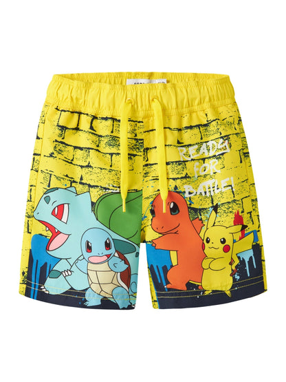 Name It Yellow Pokemon Swim Shorts image 4