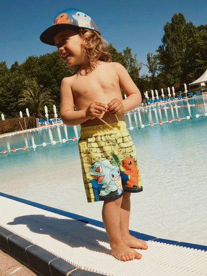 Name It Yellow Pokemon Swim Shorts image 1