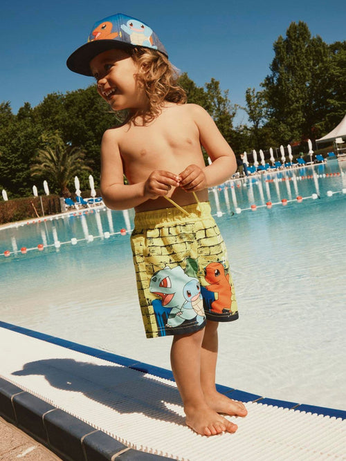 Name It Yellow Pokemon Swim Shorts image 1