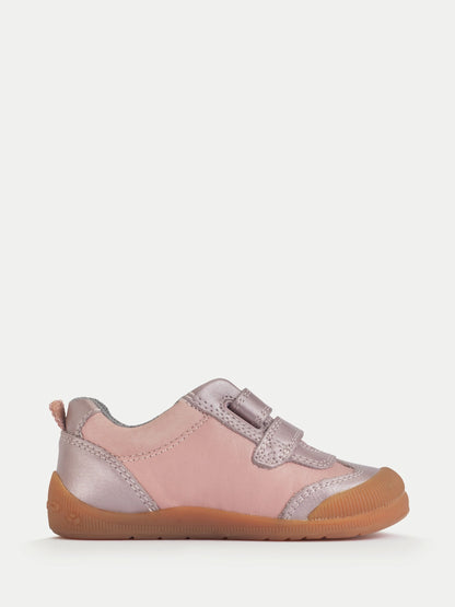 Start Rite Pink Tickle Star First Walking And Pre-School Trainer Inspired Shoes image 2