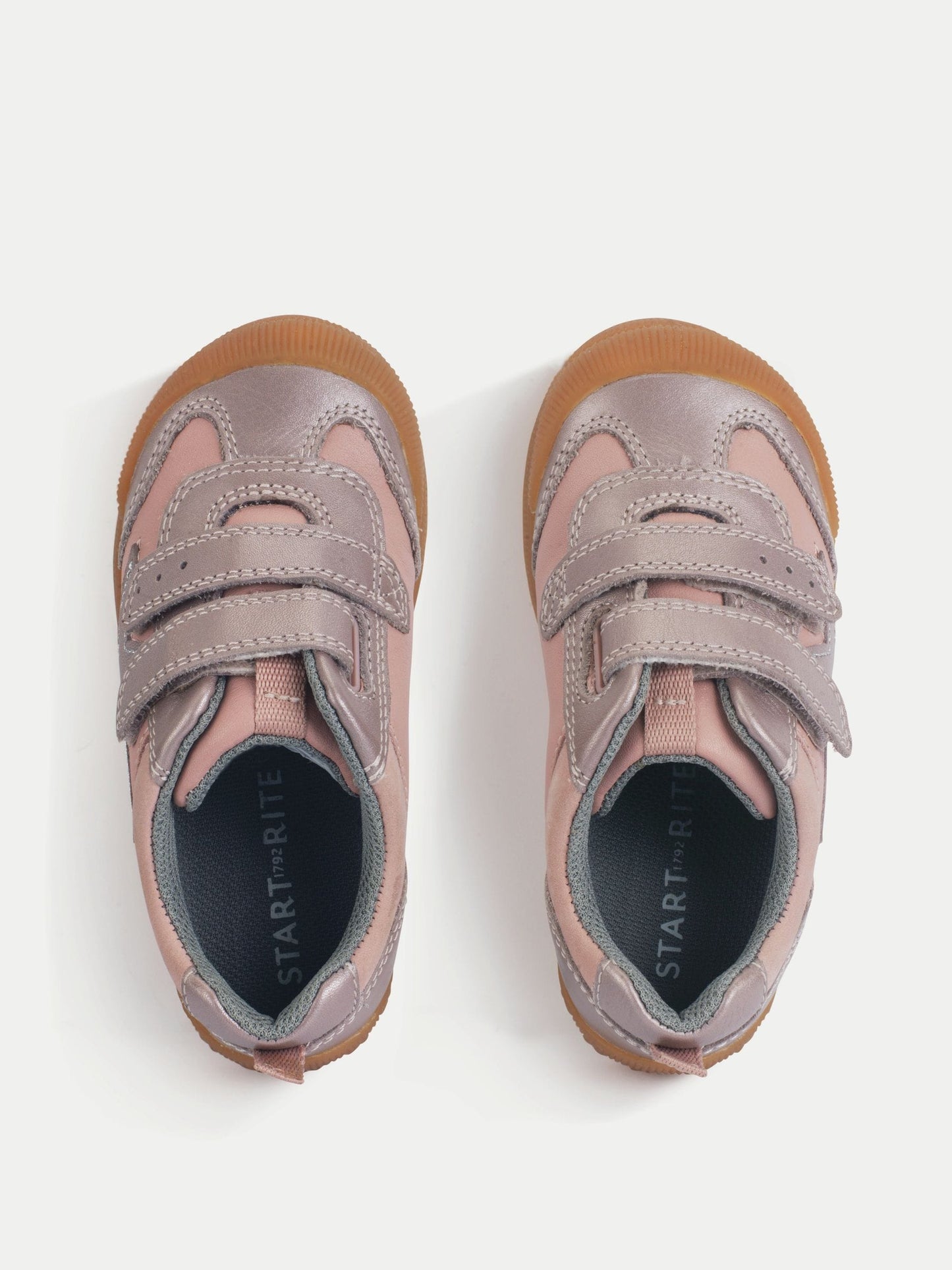 Start Rite Pink Tickle Star First Walking And Pre-School Trainer Inspired Shoes image 5