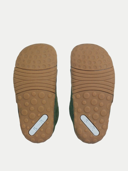 Start Rite Green Cub Rip Tape Pre-Walker Shoes With Tiger Motif image 8