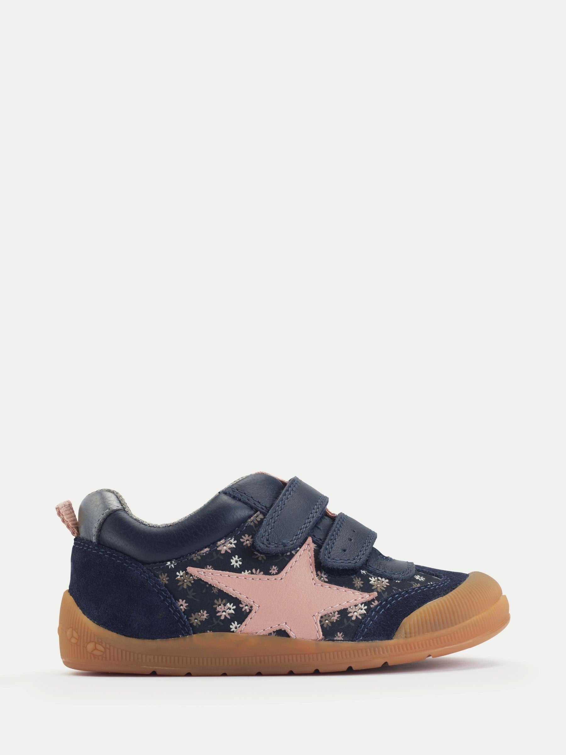 Start Rite Blue Tickle Star First Walking And Pre-School Trainer Inspired Shoes image 3