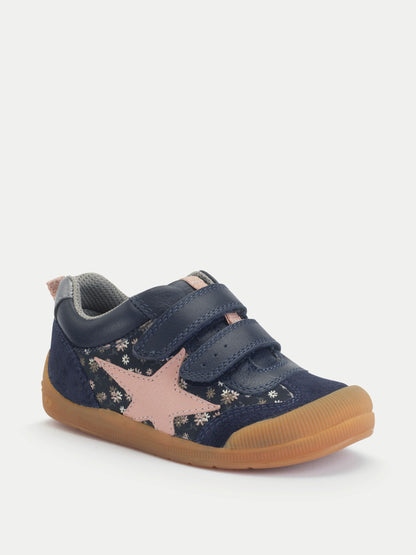 Start Rite Blue Tickle Star First Walking And Pre-School Trainer Inspired Shoes image 4