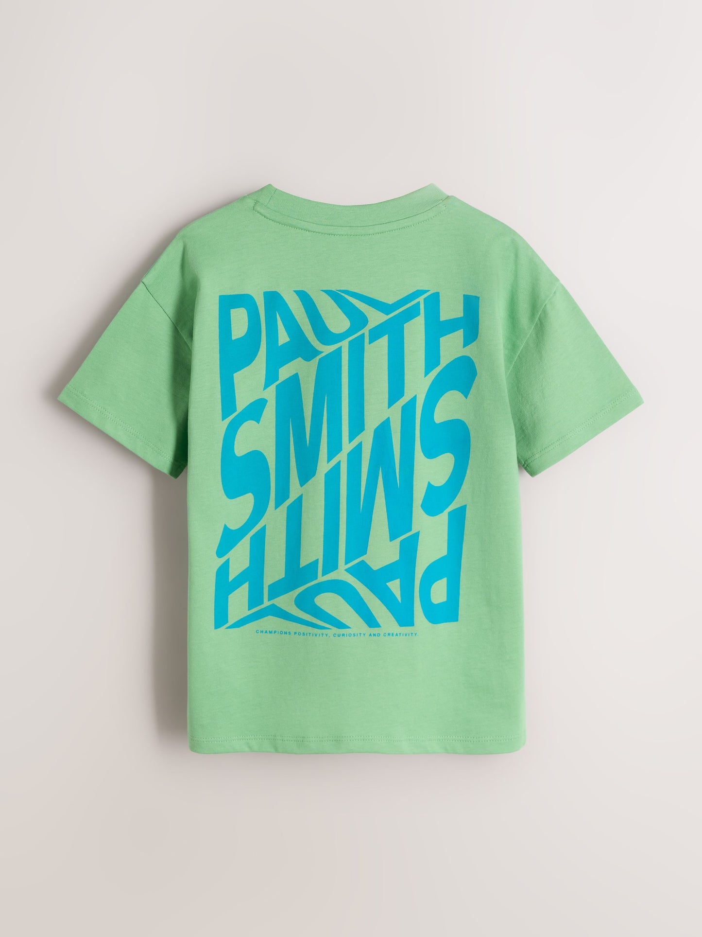 Dsiney Kidz - Paul Smith Junior Green/Ecru Graphic T-Shirts 3 Pack image 3