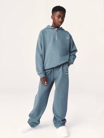 Paul Smith Junior Blue Funnel Neck Hoodie and Joggers Set - image 1