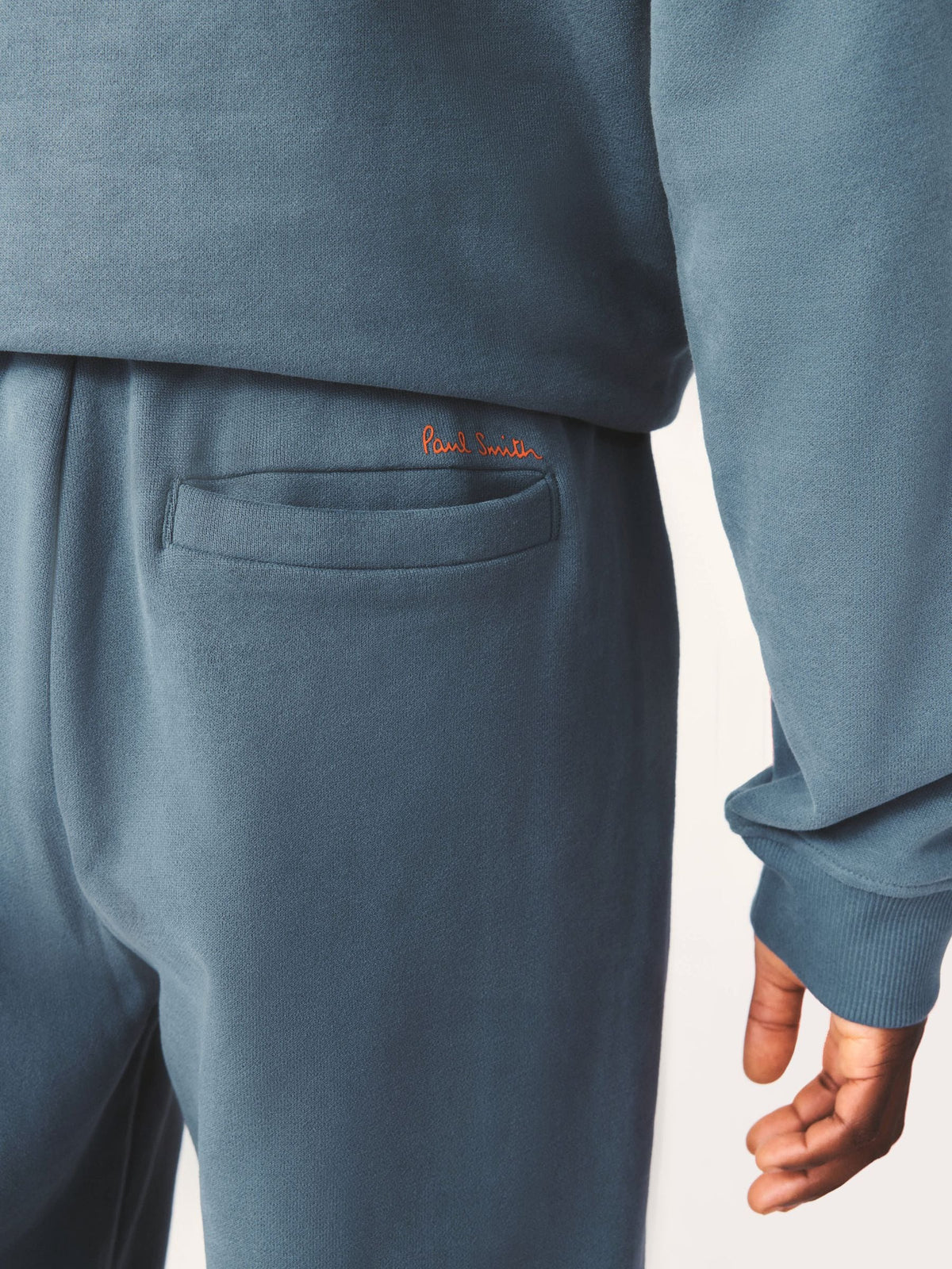 Paul Smith Junior Blue Funnel Neck Hoodie and Joggers Set - image 5