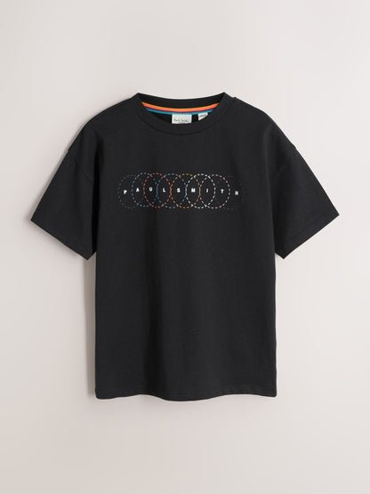 Dsiney Kidz - Paul Smith Junior Red/Blue/Black Graphic T-Shirts 3 Pack image 2