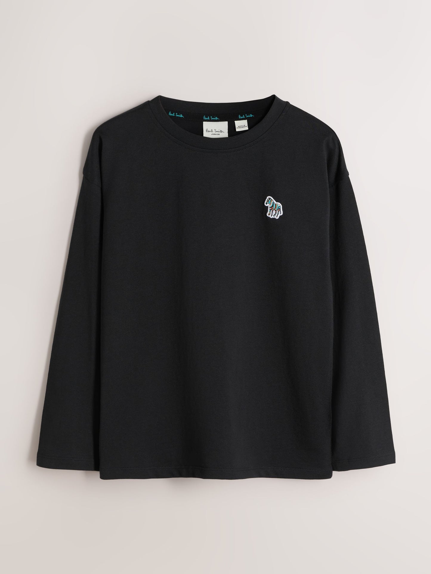 Dsiney Kidz - Paul Smith Junior Stone/Black/Red Signature Long Sleeve T-Shirts 3 Pack image 2