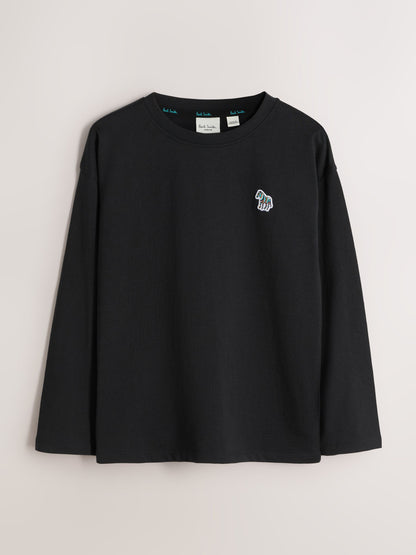 Dsiney Kidz - Paul Smith Junior Stone/Black/Red Signature Long Sleeve T-Shirts 3 Pack image 2