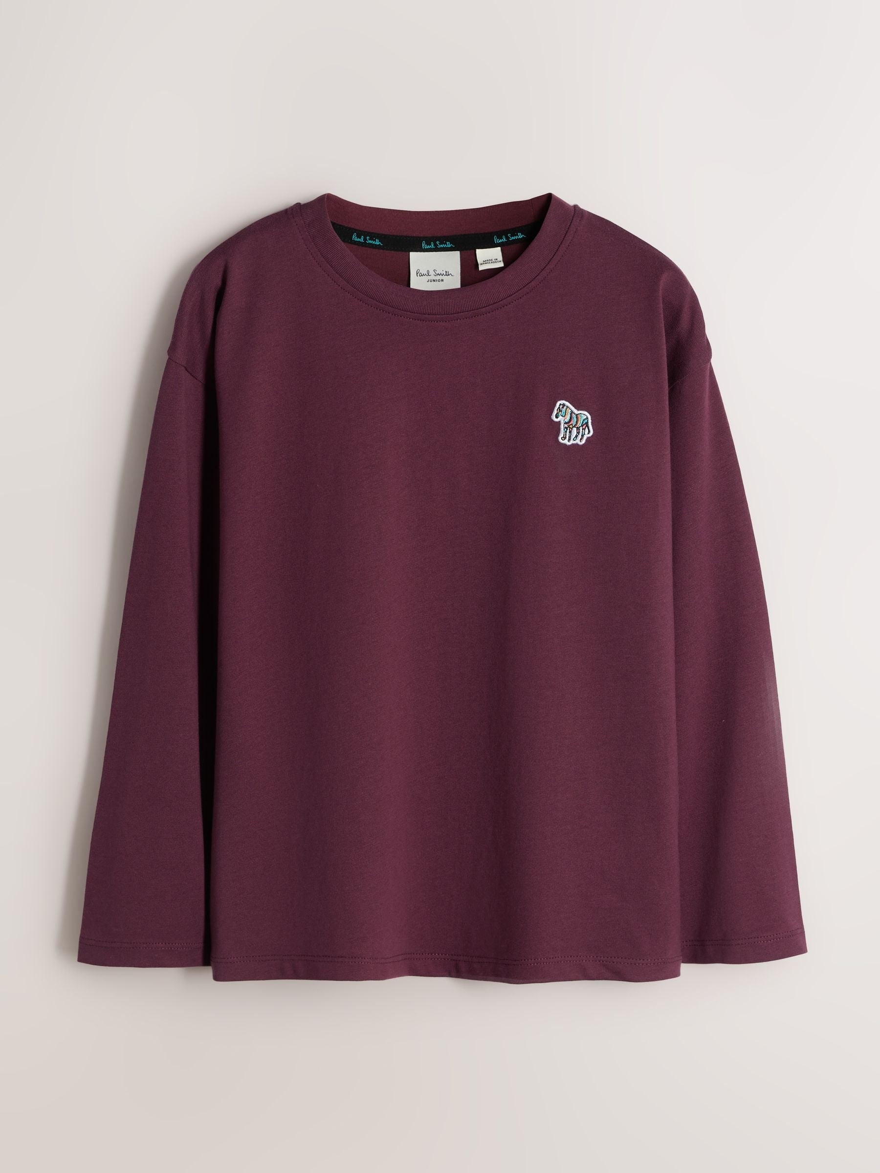 Dsiney Kidz - Paul Smith Junior Stone/Black/Red Signature Long Sleeve T-Shirts 3 Pack image 3