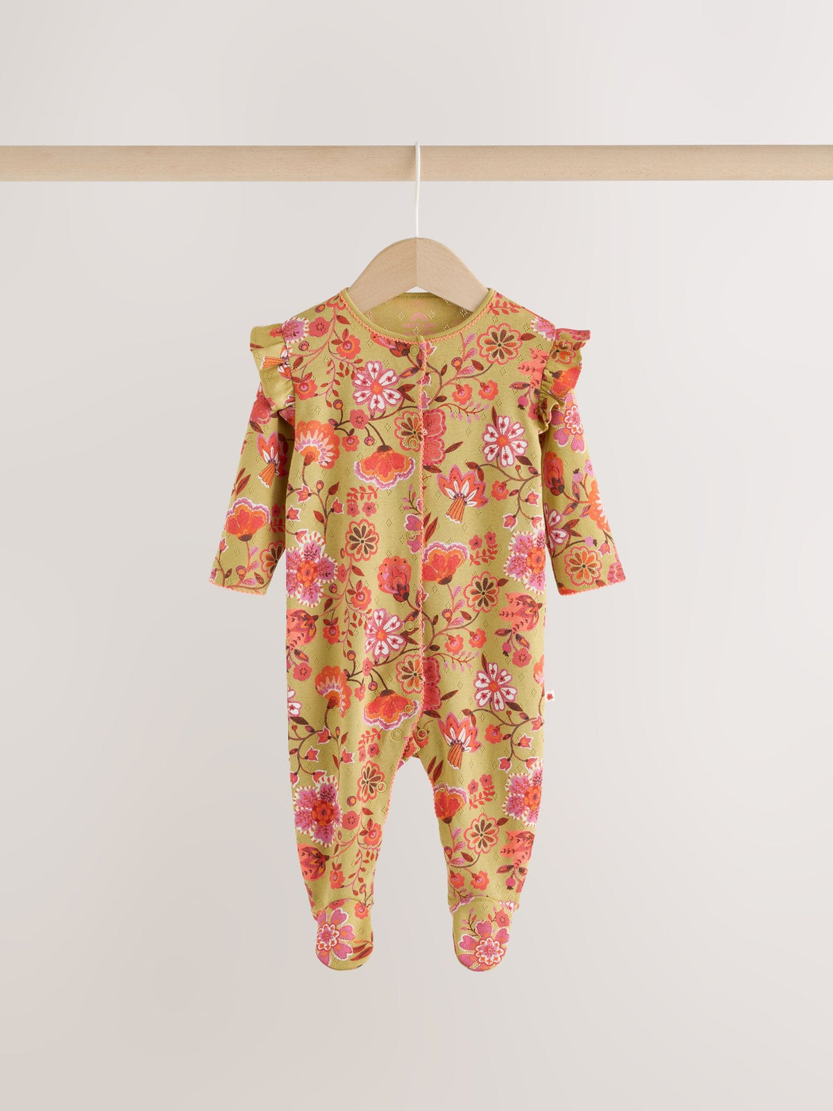 Paisley Print Baby Sleepsuits 3 Pack (0mths-2yrs) - image 10