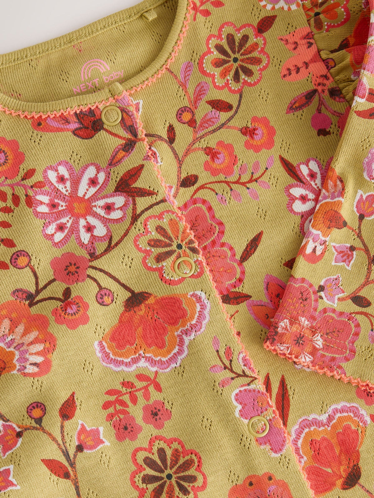 Paisley Print Baby Sleepsuits 3 Pack (0mths-2yrs) - image 13
