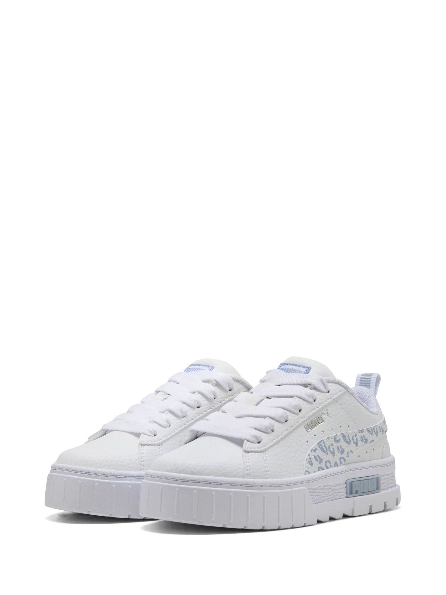 Puma White Mayze Wild Trainers image 1