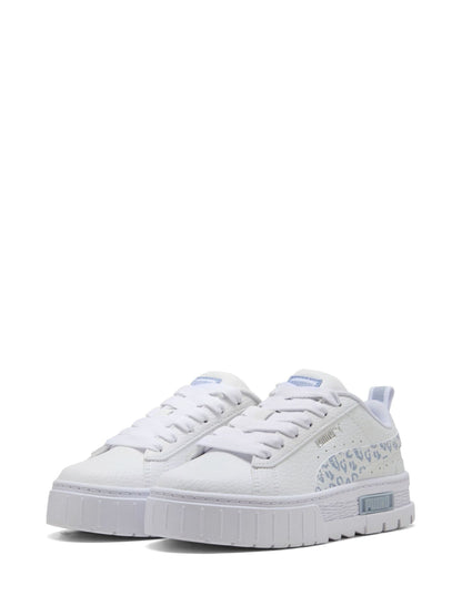 Puma White Mayze Wild Trainers image 1