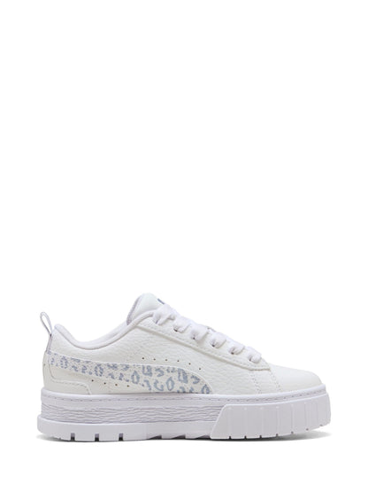 Puma White Mayze Wild Trainers image 2