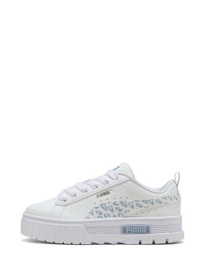 Puma White Mayze Wild Trainers image 3