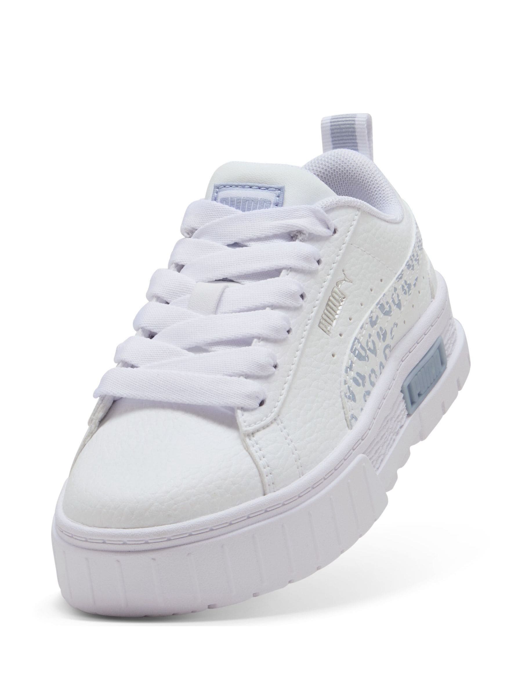 Puma White Mayze Wild Trainers image 5