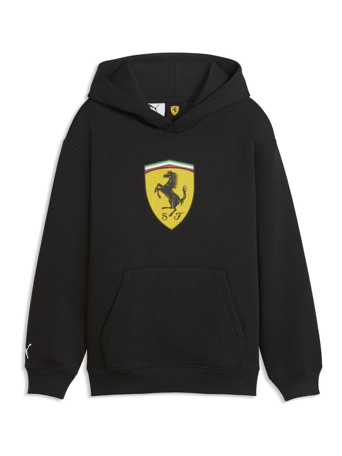 Dsiney Kidz - Puma Black Scuderia Ferrari Coloured Shield Youth Hoodie image 5