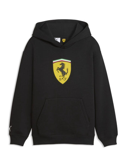 Dsiney Kidz - Puma Black Scuderia Ferrari Coloured Shield Youth Hoodie image 5