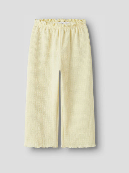 Name It Yellow Textured Top and Trousers Set image 4