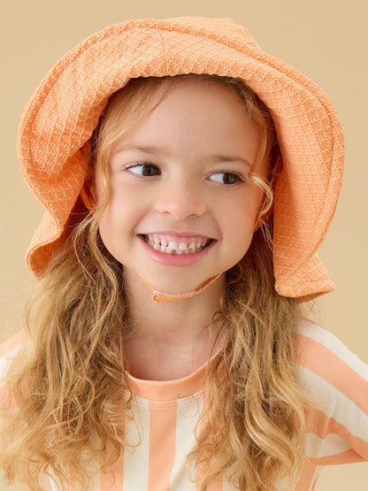 MORI Orange Floppy Sun Safe Swim Hat image 1