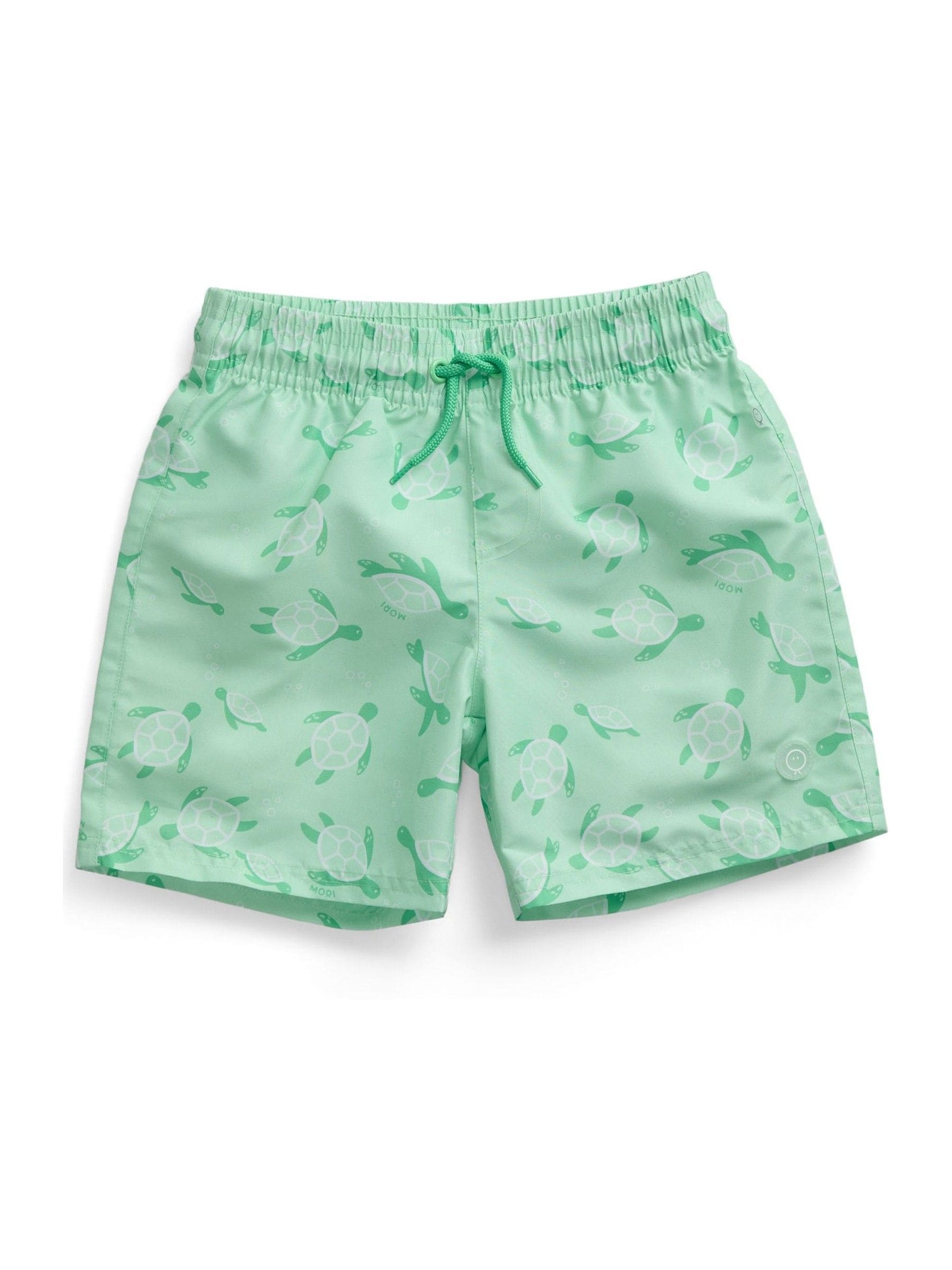 MORI Green Sea Turtle Sun Safe Swim Shorts image 4