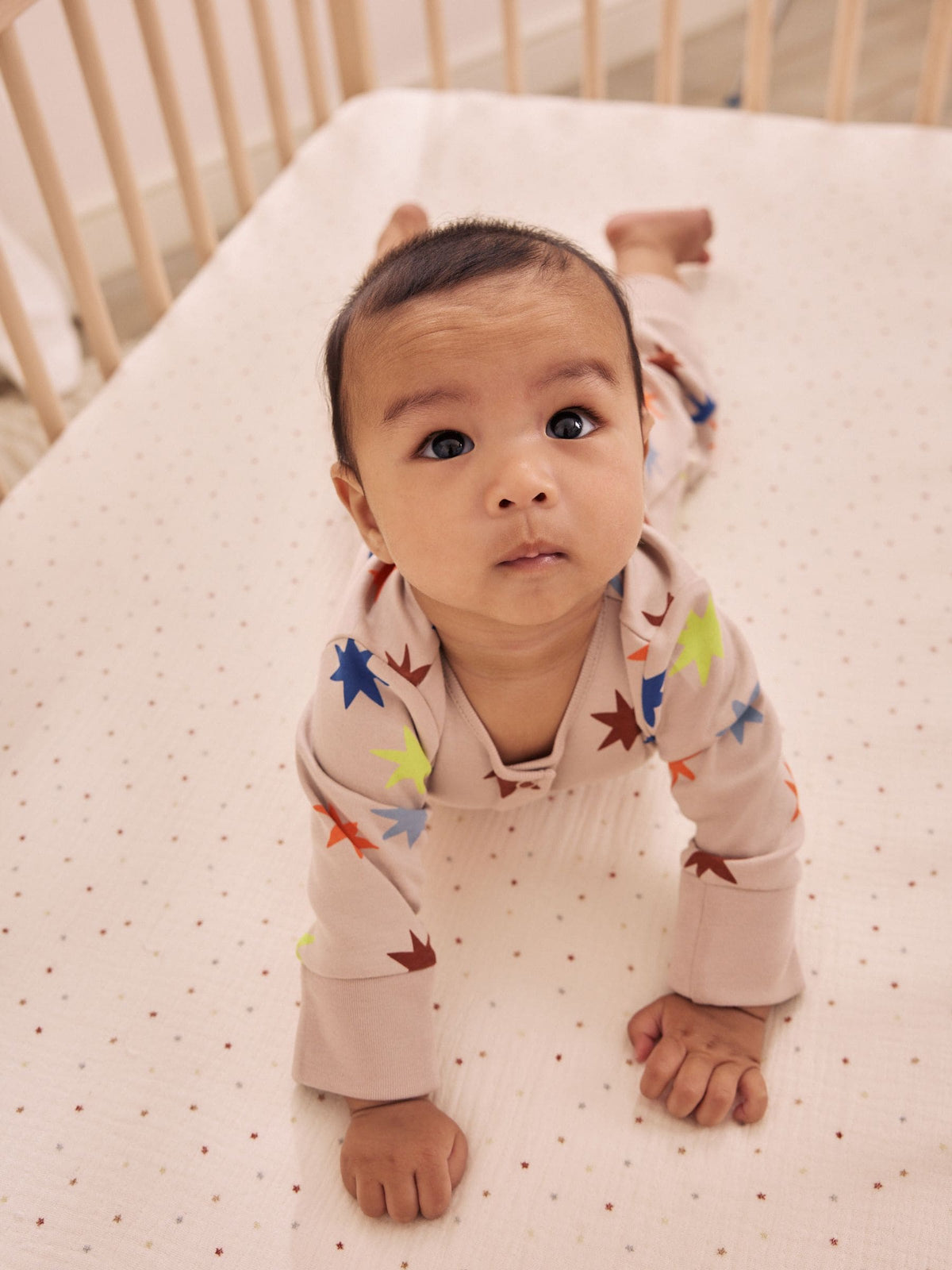 Navy/Yellow Space Two Way Zip Sleepsuits 4 Pack (0mths-3yrs) - image 2