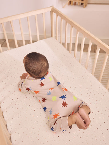 Navy/Yellow Space Two Way Zip Sleepsuits 4 Pack (0mths-3yrs) - image 5
