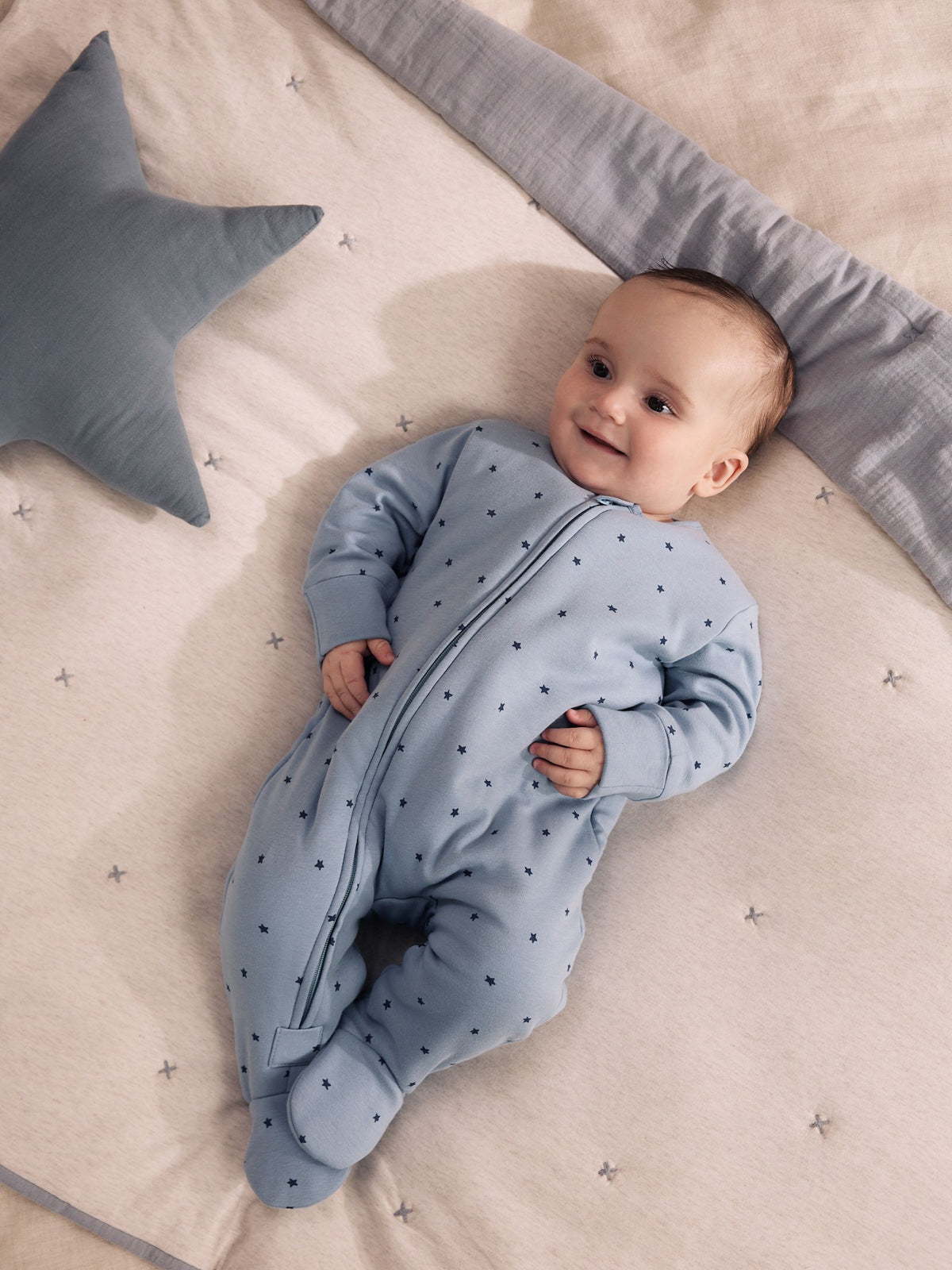 Blue Star 2.5 Tog Two Way Zip Sleepsuit - image 1