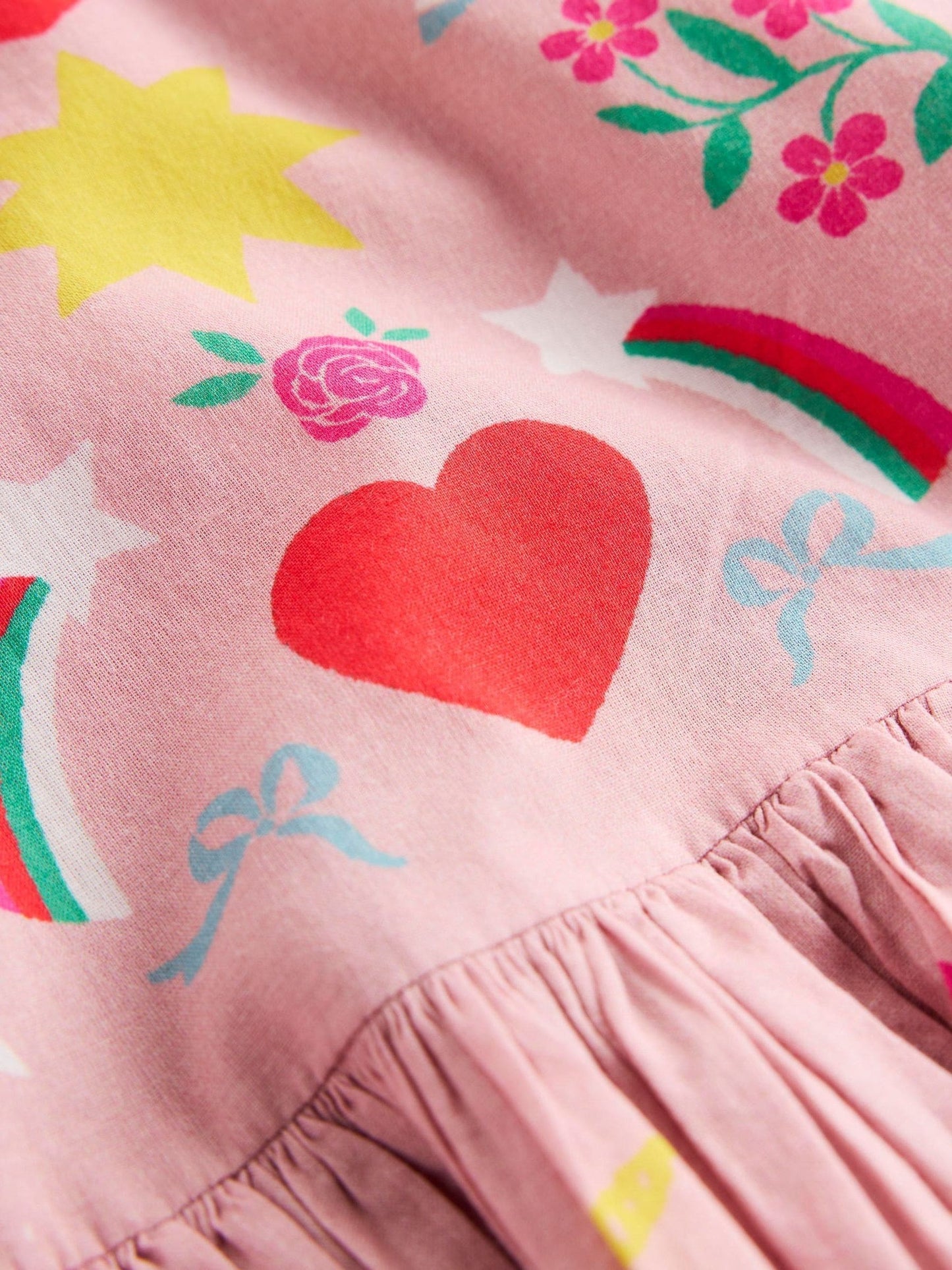 Boden Pink Heart Back Dress image 3