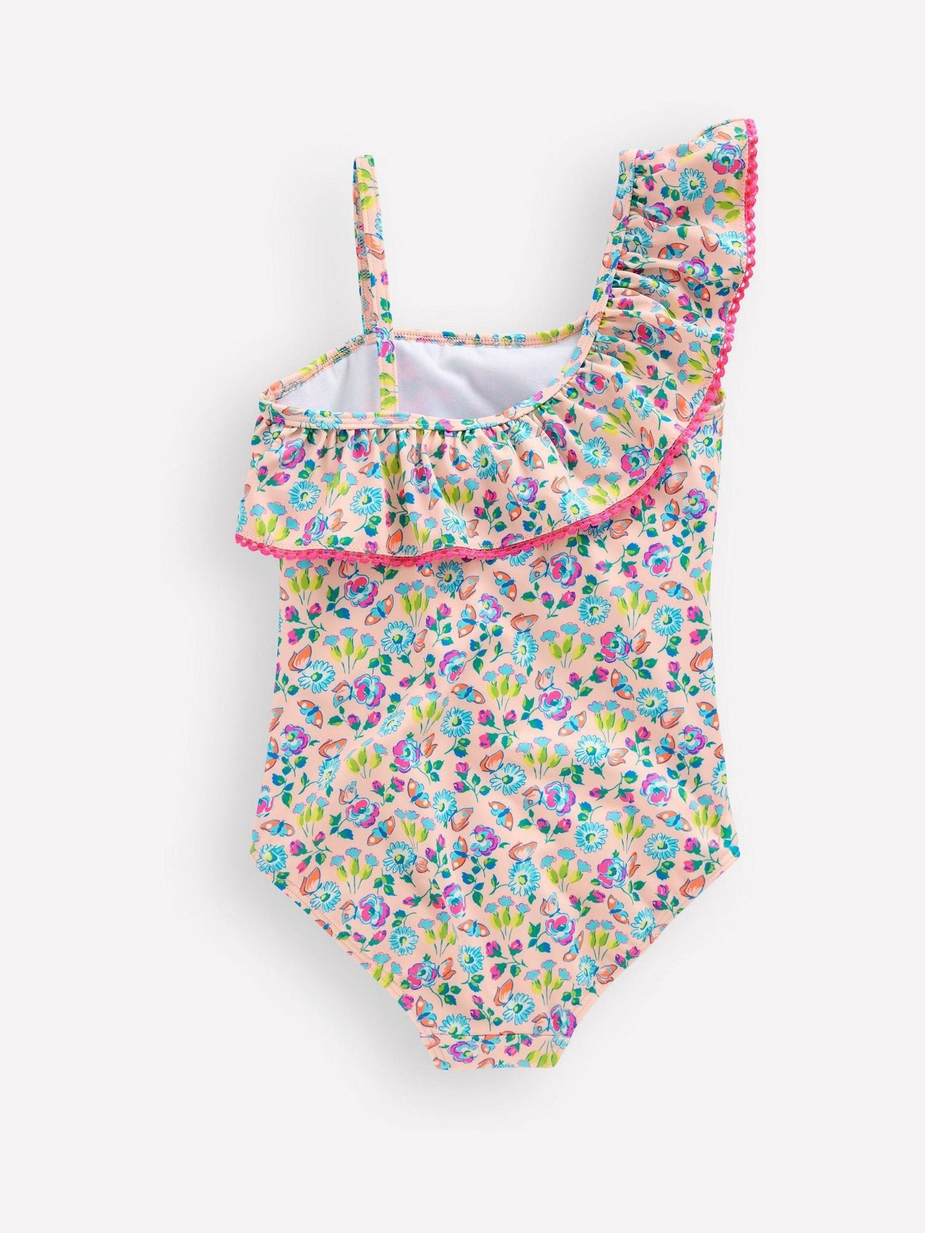 Boden Pink Lila One Shoulder Swimsuit image 2