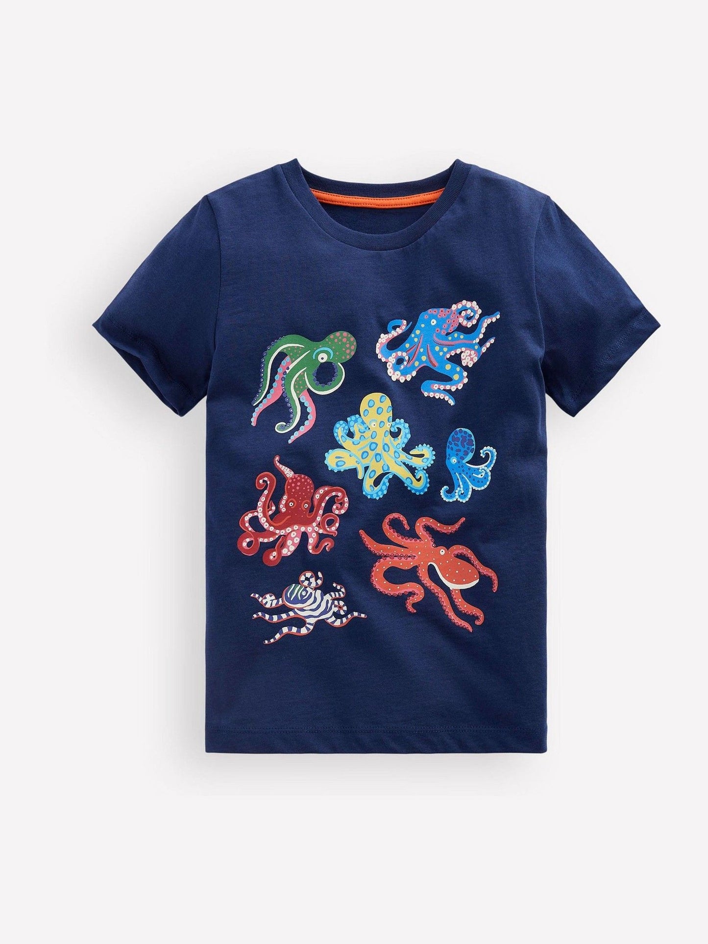 Dsiney Kidz - Boden Blue - Sea Monsters Glow-in-the-Dark T-Shirt image 1