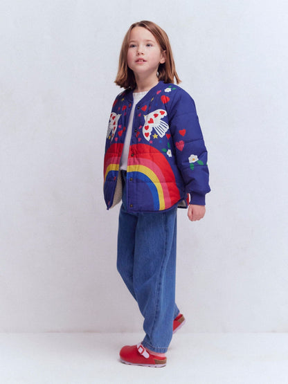 Dsiney Kidz - Boden Blue Fun Bomber Jacket image 3